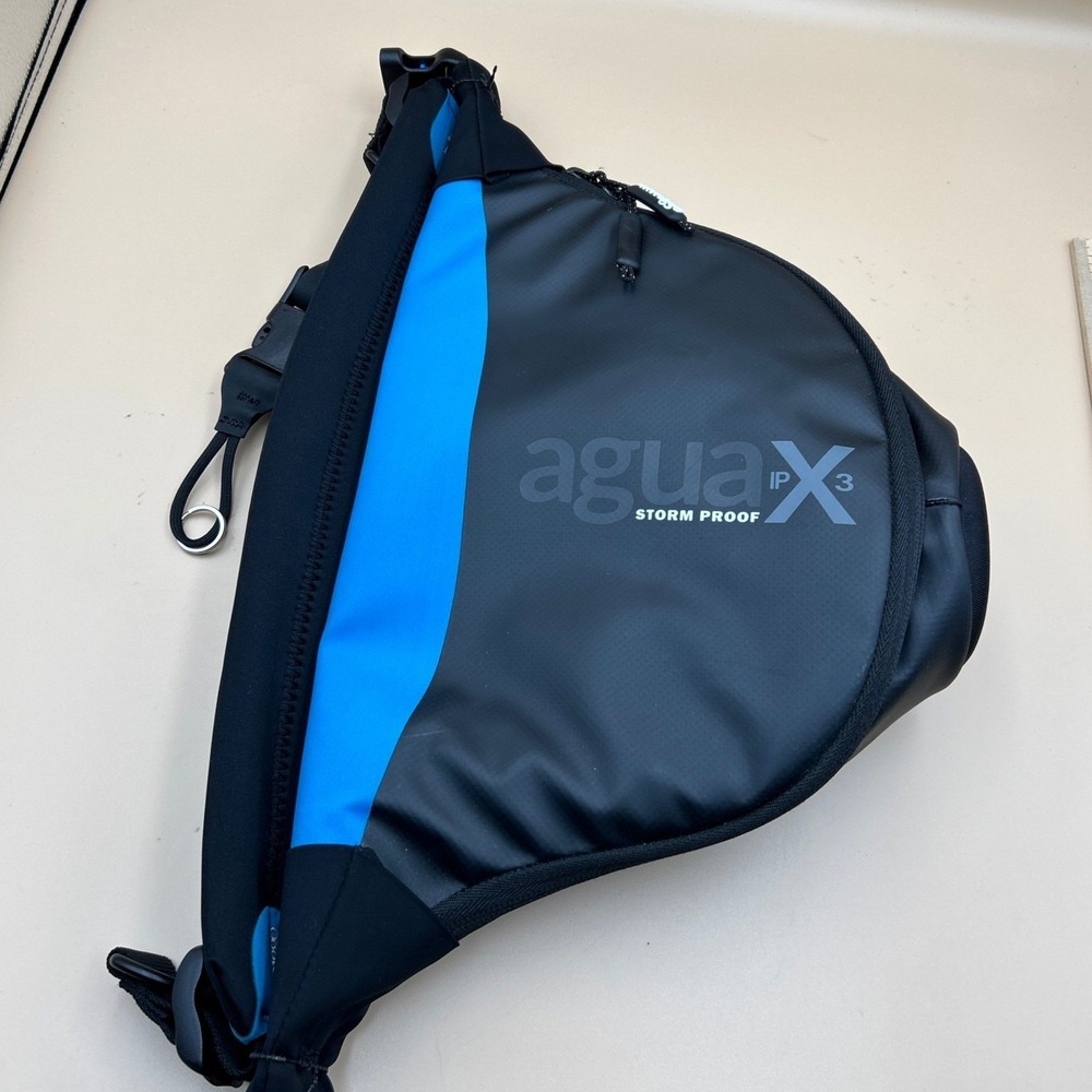 Miggo Agua Stormproof Holster SLR BB 35 Blac Blue Camera Bag IPX3 MW AG-SLR BB35